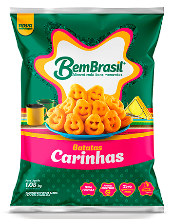 Batata Bem Brasil Carinhas 1,05 kg