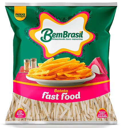 BATATA FAST FOOD BEM BRASIL 2KG