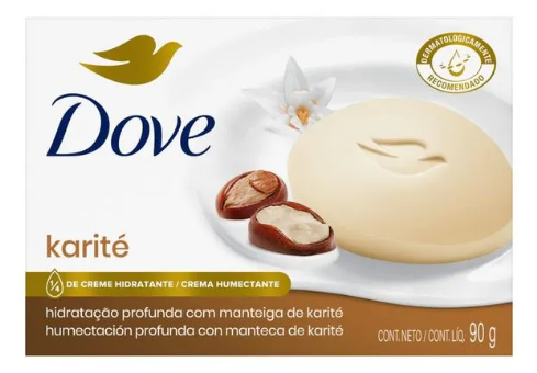 Sabonete em Barra Dove Karité 90g