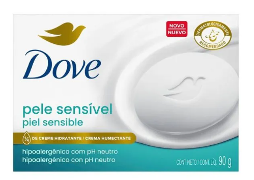 Sabonete em Barra Dove Pele Sensível 90g