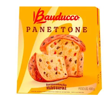 Panetone Bauducco Frutas,400g