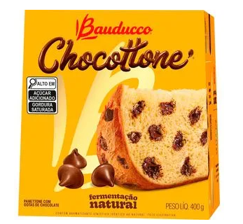 Chocottone Bauducco Gotas de Chocolate,400g