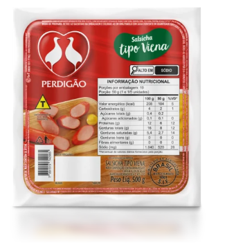 Salsicha Viena Perdigao 500g