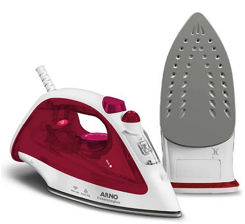 Ferro a Vapor Arno Essentiagliss Rosa 127V