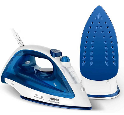 Ferro a Vapor Arno Essentiagliss Azul 127V