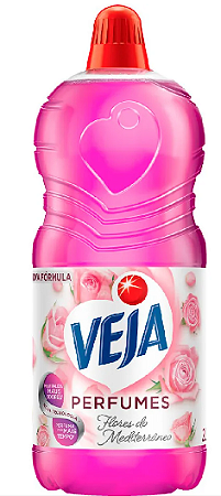 Limpador Perfumado Veja Perfumes Flores do Mediterrâneo 2L