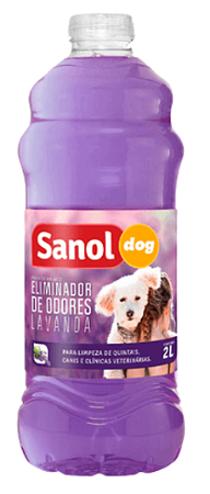 Eliminador De Odores Líquido Sanol 2l Lavanda