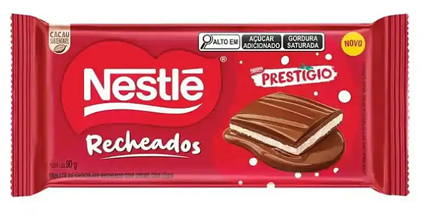 CHOC RECH NESTLE PRESTIGIO 90GR AO LEITE.COCO