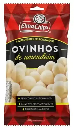 AMENDOIM OVINHO 145GR ELMA CHIPS .