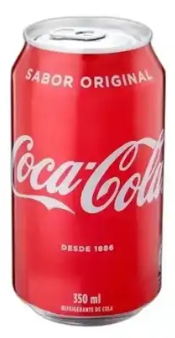 REFRIGERANTE COCA COLA LT 350ML COLA