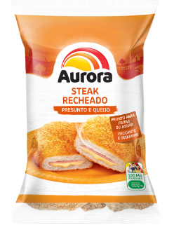Steak Recheado com Presunto e Queijo Aurora 120g