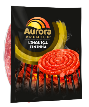 Linguiça Fininha Aurora Premium 600g