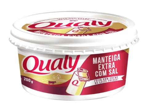 Manteiga Qualy Pote Com Sal 200G