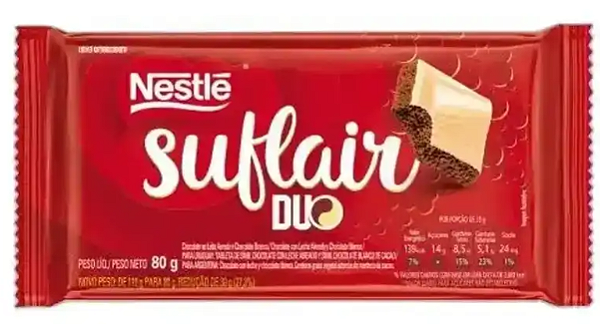 CHOCOLATE AERADO DUO SUFLAIR 80G