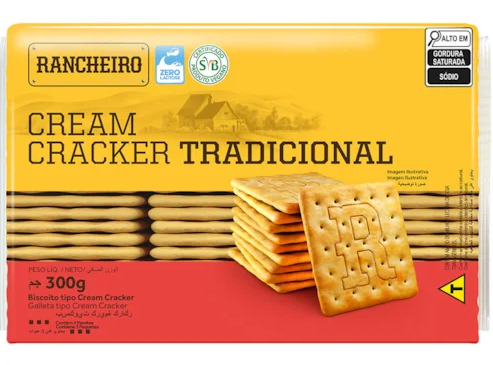 Biscoito Rancheiro Cream Cracker 300g