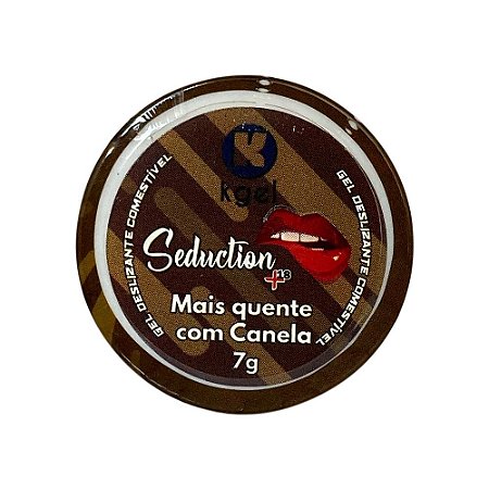 Gel deslizante mais quente com canela seduction
