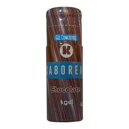 Gel saborear beijável chocolate