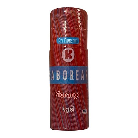 Gel saborear beijável morango