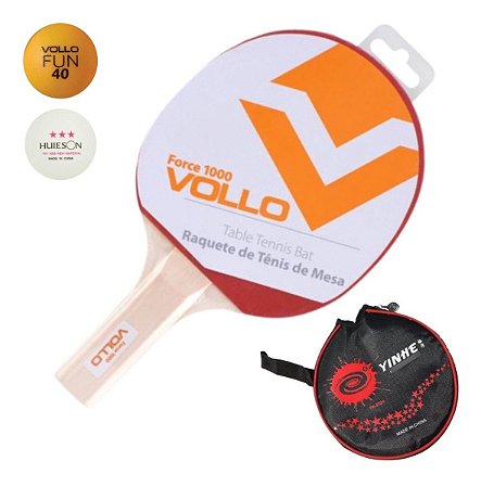 Raquete Tenis de Mesa Kit Ping Pong Raquetes com Duas Bolinhas de