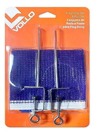 Kit Suporte E Rede Tênis De Mesa Ping Pong Vollo Completo
