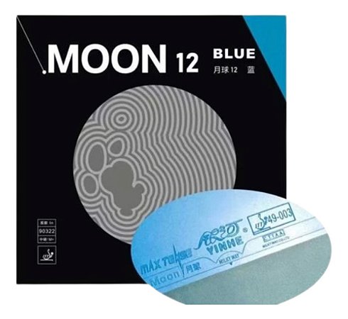 Borracha Yinhe Moon 12 Blue Azul Efeito