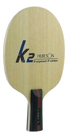 Raquete Huieson K2 Classineta Carbono Profissional Tênis de Mesa