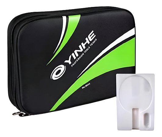 Raqueteira Capa Dupla Para 2x Raquetes Tênis Mesa Ping Pong