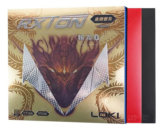 Borracha Loki Rxton I Train Gold Aprovado ITTF Tênis Mesa Profissional