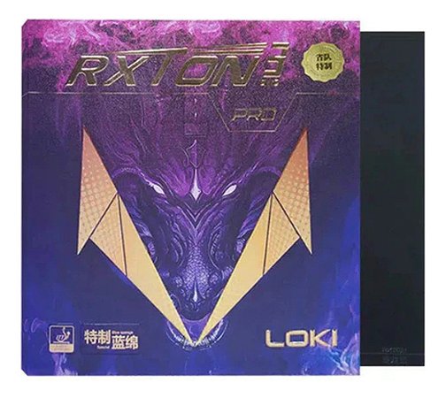 Borracha Rxton 3 Pro Pegajosa Esponja Azul Profissional Tênis Mesa