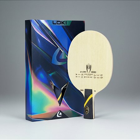 Raquete Loki K6 Classineta 7 Folhas De Madeira Profissional