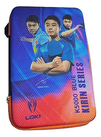 Raqueteira Case Capa Dupla Para 2x Raquetes Tênis Mesa Loki