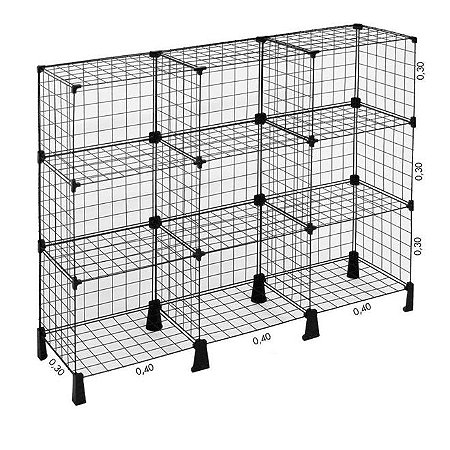 Balcão de Tela 120L x 90A x 30P cm