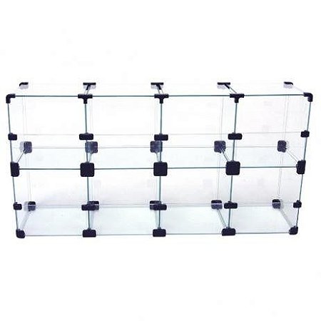 Baleiro de Vidro 80L x 40A x 20P cm