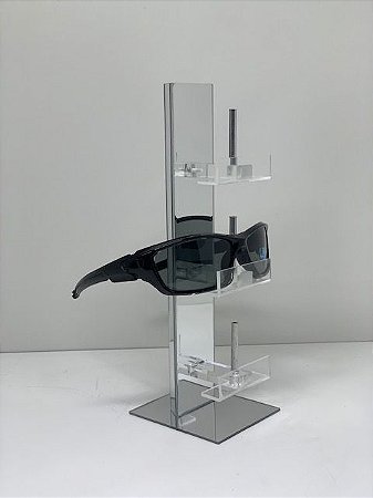 Expositor de Óculos Espelhado - 3 óculos