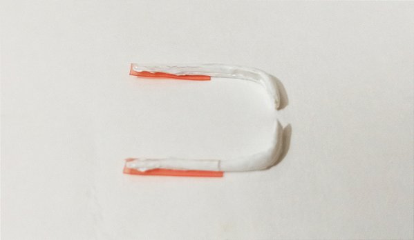 Par de Retrovisores Para Miniaturas de Onibus EduBus Marcopolo G7 e G8 Cor Branco