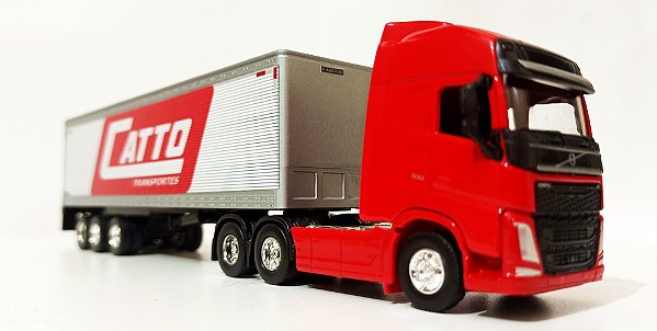 Miniatura De Caminhão Volvo FH da Catto Transportes Exclusiva 1/64