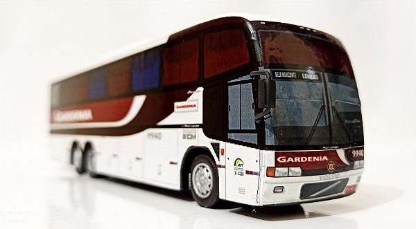 Miniatura De Ônibus Da Gardenia Marcopolo G5 Exclusiva 1/64