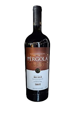 Vinho Pérgola Tinto Bordô Suave 1L