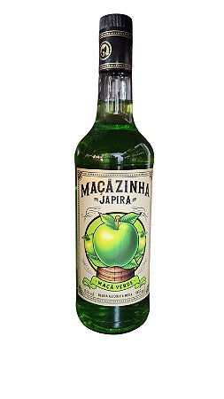Licor De Maçã Verde Japira Coquetel Fino 1L