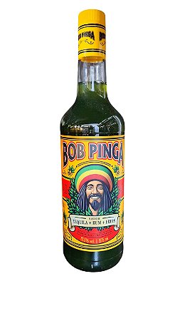 Coquetel Tropical Bob Pinga Com Tequila Rum Ervas Finas 975 ML