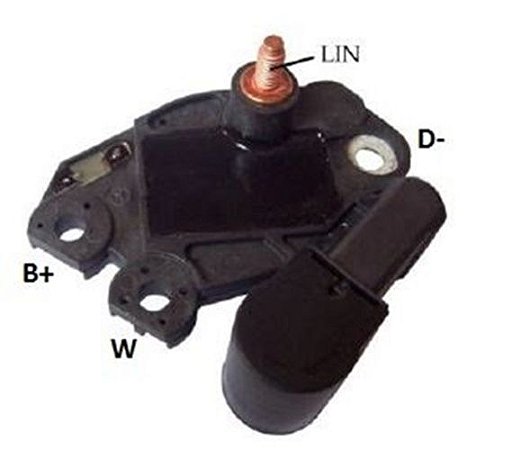 Regulador de Voltagem Ford Focus 1.6 2.0 New Fiesta 2013 à 2016 EcosPort 2012 IK5071