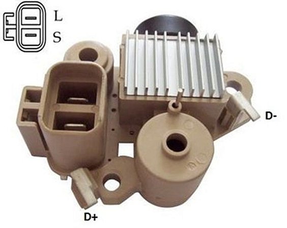 Regulador de Voltagem Accent 1.5i 1.6 2000 à 2002 Elantra 2.0 2001 à 2002 Tucson