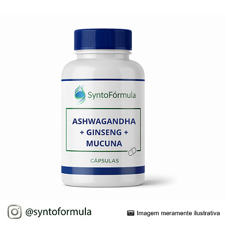 Ashwagandha + Ginseng + Mucuna