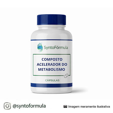 COMPOSTO ACELERADOR DO METABOLISMO (Cafeina + Citrus + Chá Verde + Gengibre + Capsici)