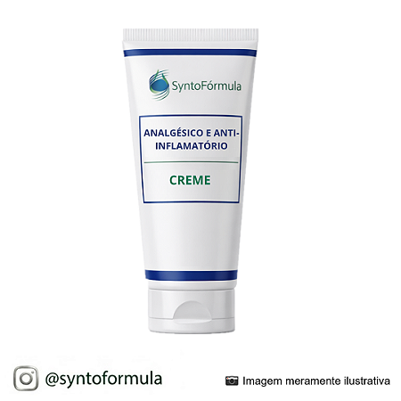 CREME ANALGÉSICO E ANTI-INFLAMATÓRIO (Arnica + Salicilato de Metila + Cânfora + Mentol)