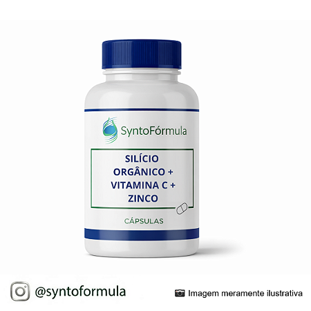 Silício Orgânico + Vitamina C + Zinco