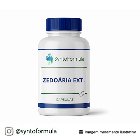 Zedoária Ext. 80mg