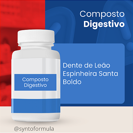 COMPOSTO DIGESTIVO (Dente de Leão + Espinheira Santa + Boldo)