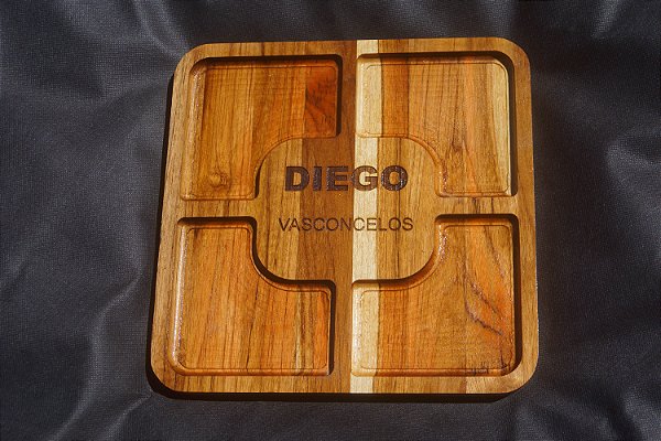 Petisqueira personalizável com a sua logomarca, seu time, seu nome.