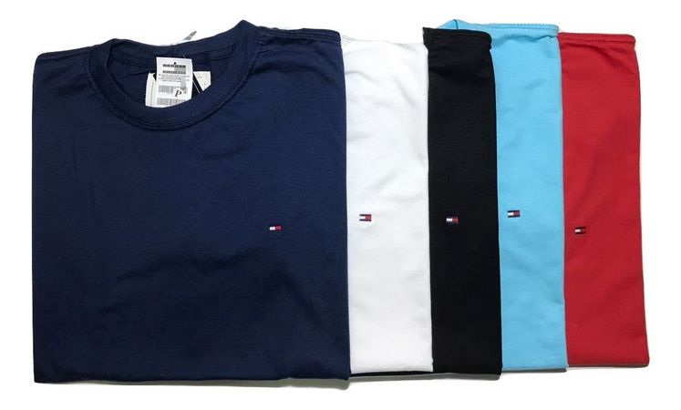 Kit 3 Camisetas Basica Tommy Hilfiger - Look Shop Web